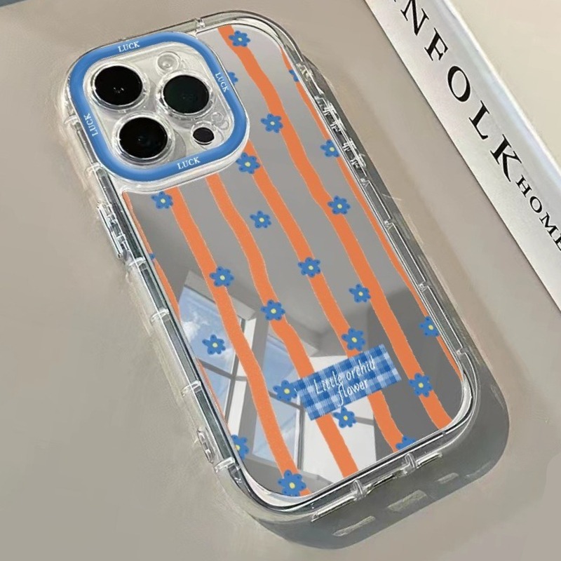 Blue Striped Flowers Pattern M - Plants X review and price