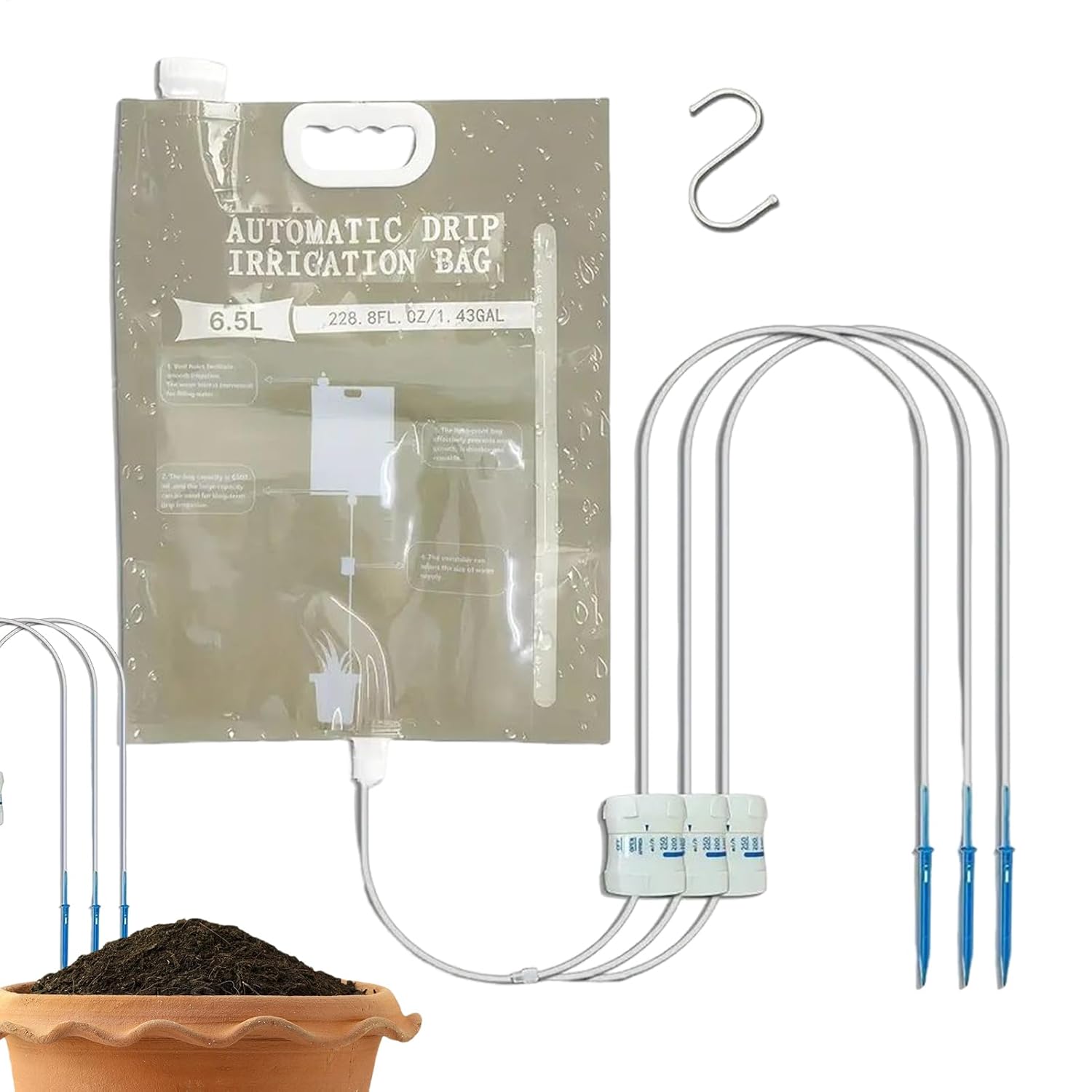Automatic Watering Dripper,Adj - Plant Parent Kit review and price