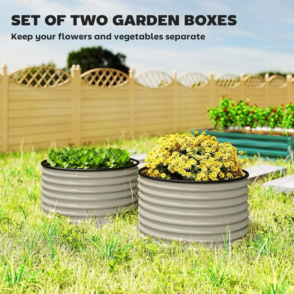 Raised Garden Bed Set, 2 Plant - Plants X review and price
