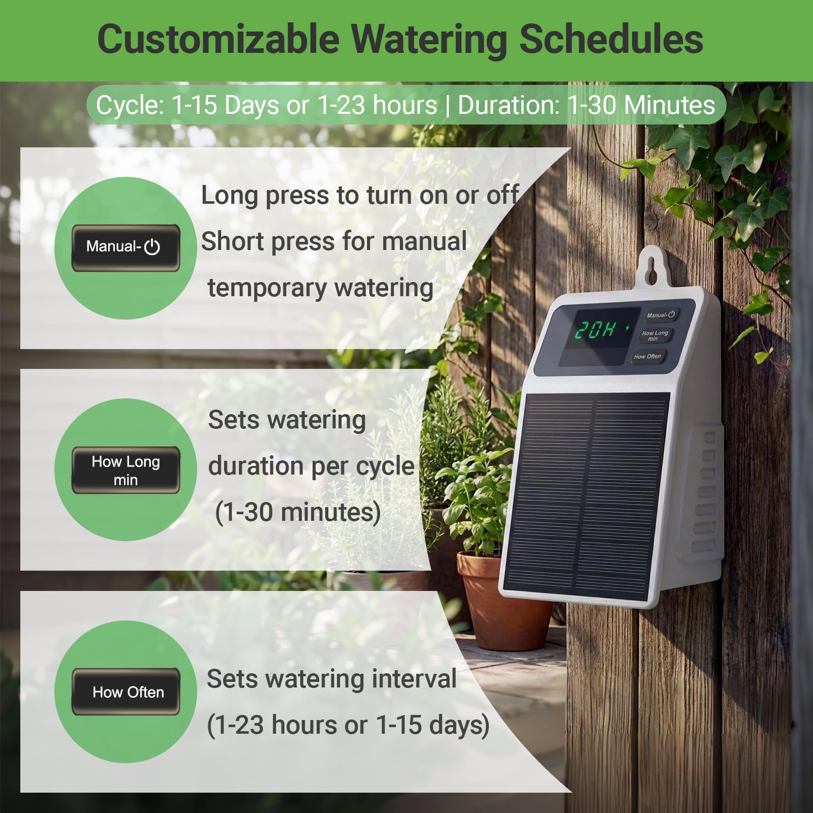 Upgraded Solar Drip Irrigation - Plant Parent Kit review and price