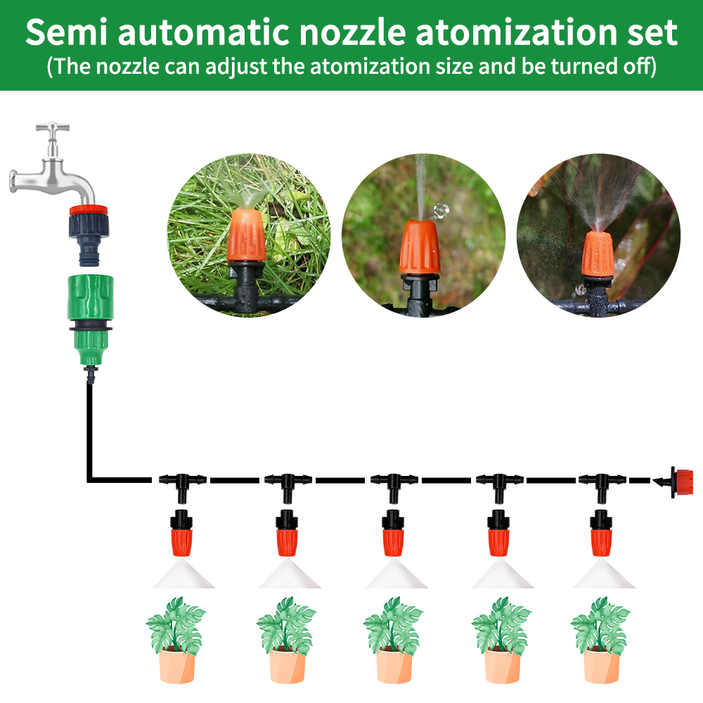 Fog Nozzles Irrigation Kit 5M- - Plant Parent Kit review and price