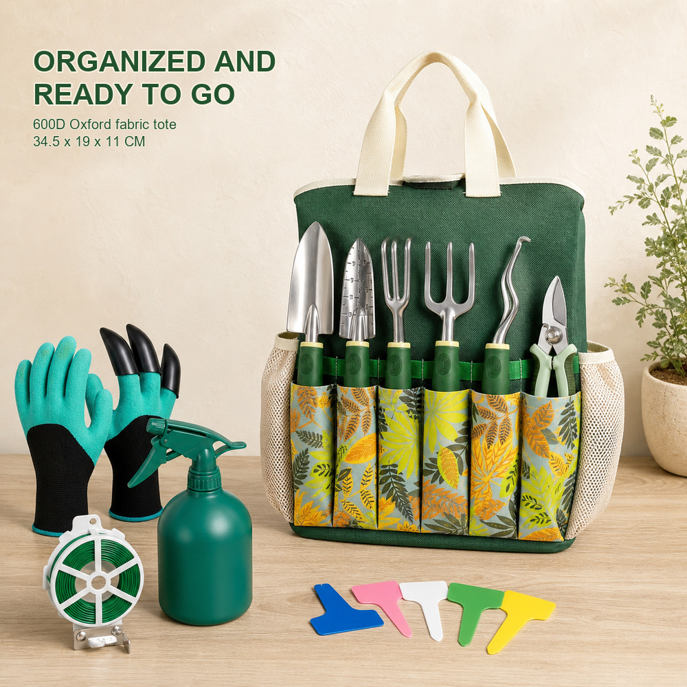 16 Piece Garden Tool Set Alumi - Plant Parent Kit review and price
