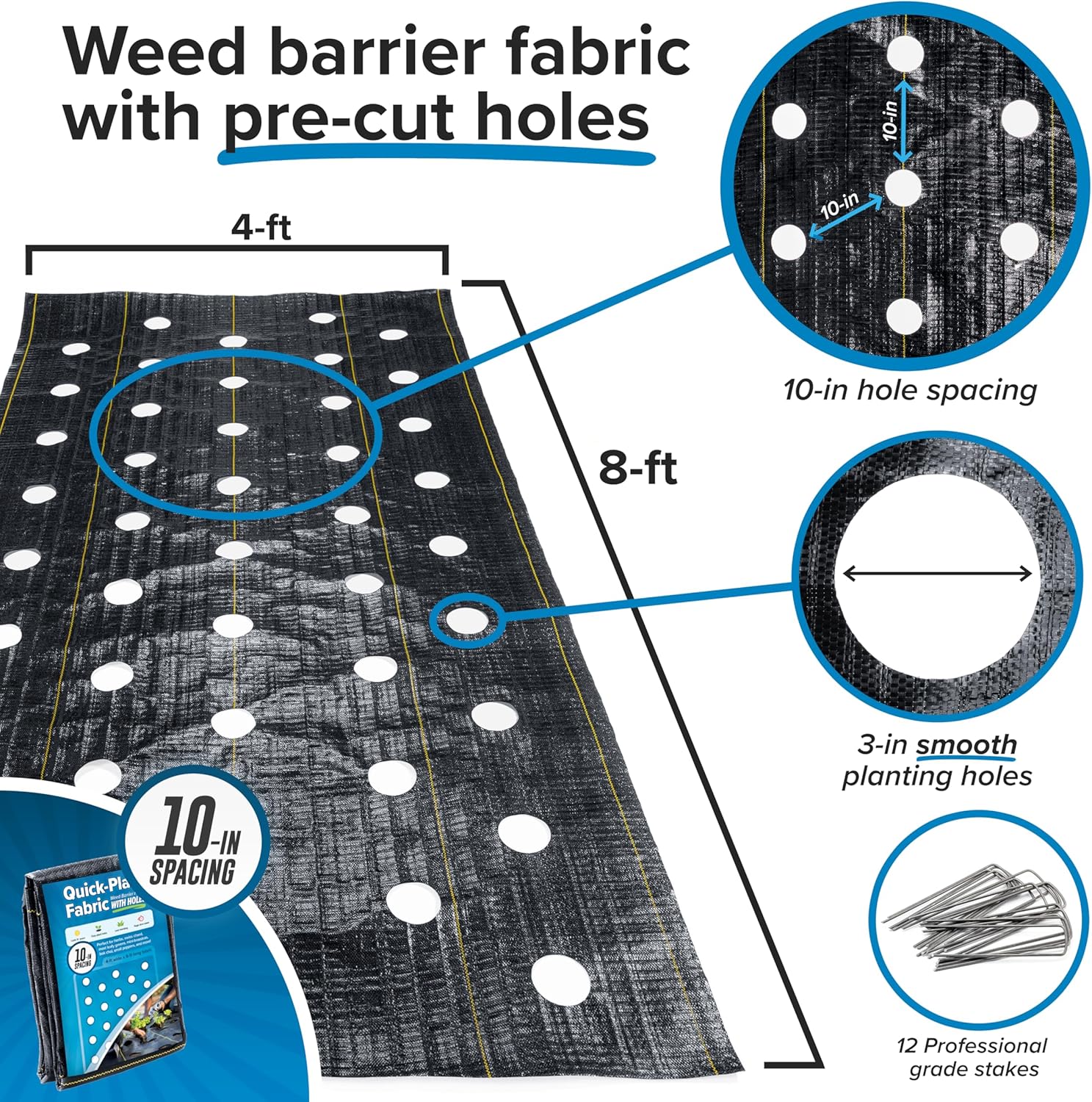 Quick-Plant   , Garden Weed Ba - Plants X review and price