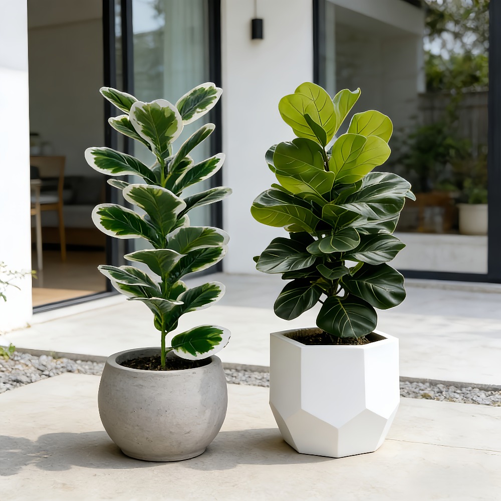 Outdoor Artificial Banyan Tree - Fiddle Leaf Fig review and price