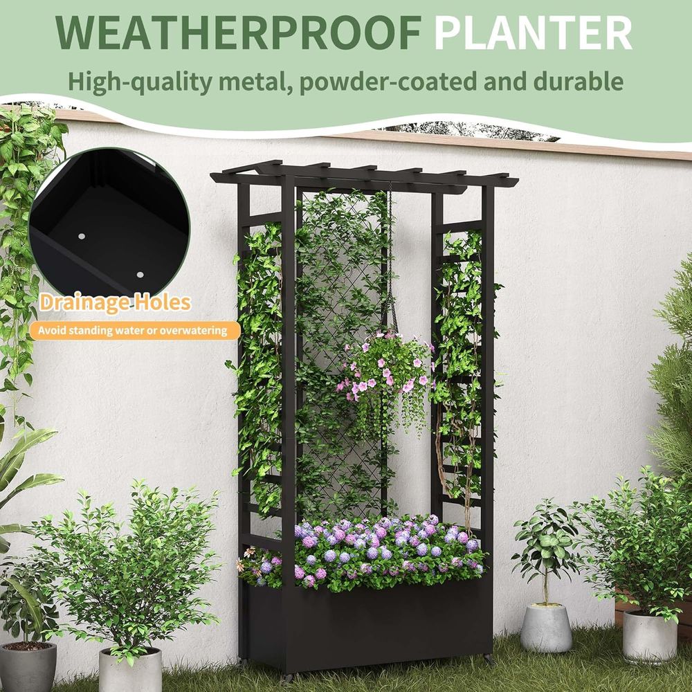 Elevated Garden Bed with Trell - Plants X review and price