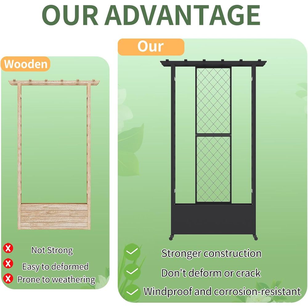 Elevated Garden Bed with Trell - Plants X review and price