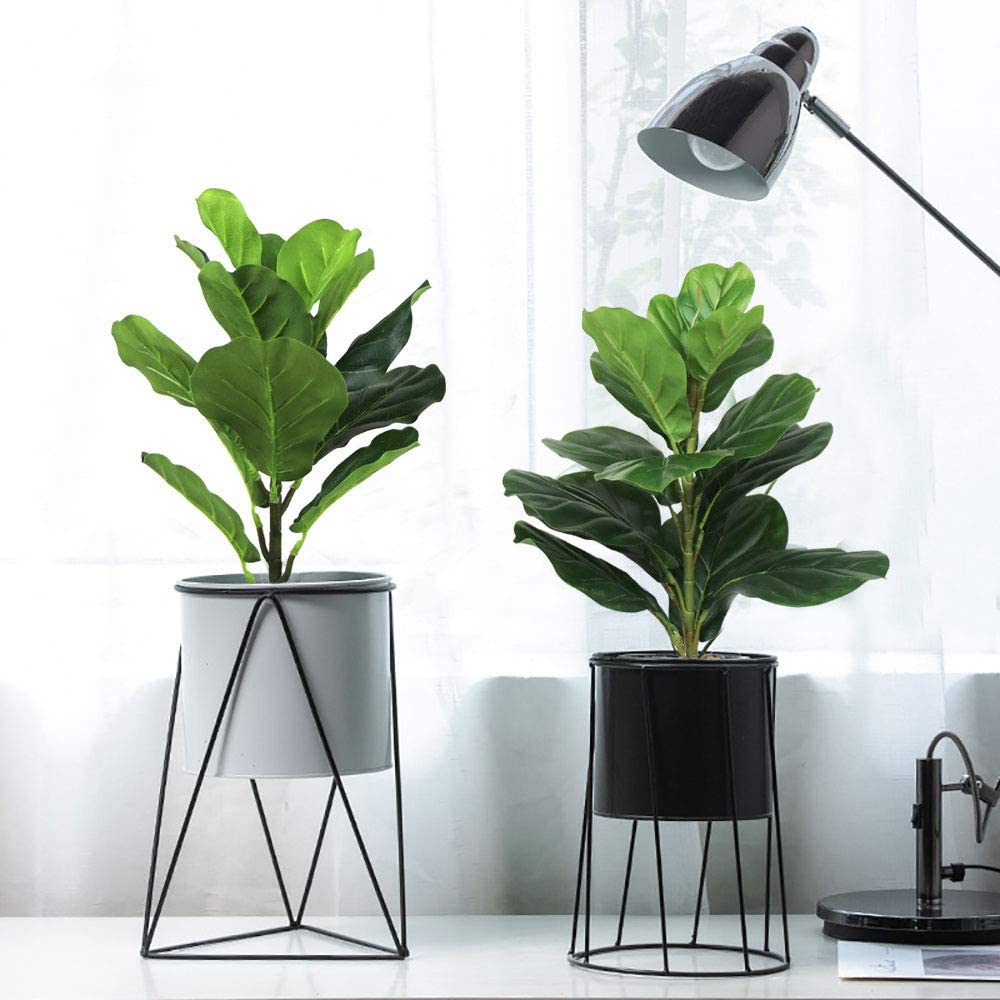 AB33-2Pcs Artificial Fiddle Le - Fiddle Leaf Fig review and price