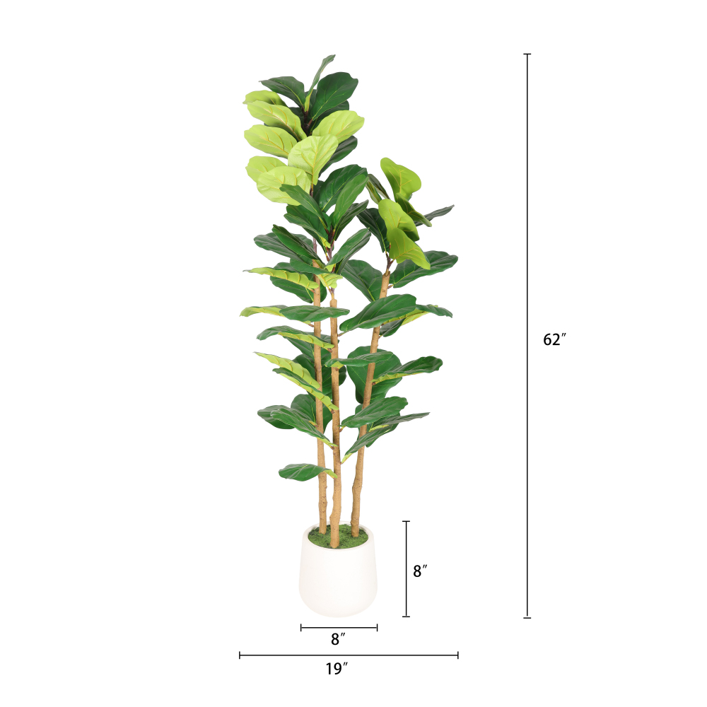 5.2FT Artificial Fiddle Leaf F - Fiddle Leaf Fig review and price